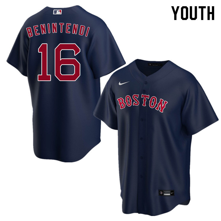 Nike Youth #16 Andrew Benintendi Boston Red Sox Baseball Jerseys Sale-Navy